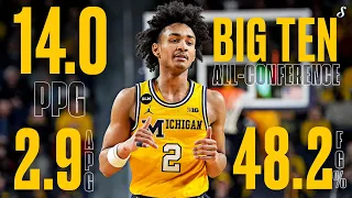 Kobe Bufkin FULL 2022-23 Michigan Season Highlights | 14 PPG 48.2 FG% & 2.9 APG