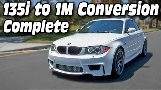 BMW 1M Converted 135i is Finished!