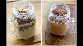 2 Easy & Healthy Oats Recipe For Working People/Students - Breakfast/Lunch Ideas For Weight Loss