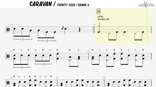 Caravan - Trinity Drums 2020 - Grade 6