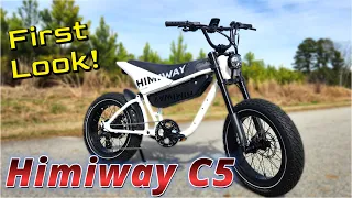 Himiway C5 Electric Motorbike:  First Look!