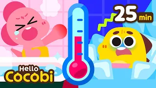 Hot and Cold Song🔥❄️Learn Temperature and More! | Kids Songs | Hello Cocobi