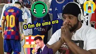 REACT Futparódias ♫ FIM DE UMA ERA: MESSI DÁ ADEUS AO BARCELONA | Paródia Notificação Preferida