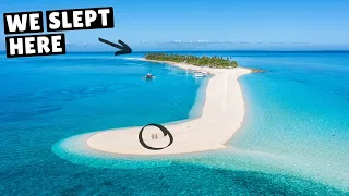 WE CAMPED ON THIS ISLAND IN THE PHILIPPINES