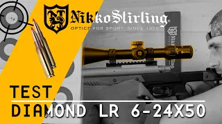 Visor Nikko Stirling Diamond Long Range 6-24x50 - Test y prueba de tiro