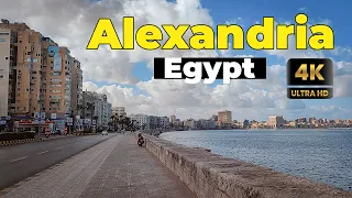 Alexandria , Egypt | Walking tour 4K