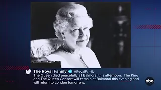 Queen Elizabeth II dies at 96 | ABC7