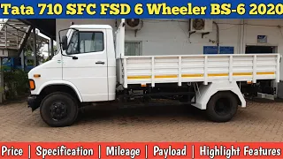 Tata 710 SFC FSD 6 Wheeler BS-6 2020🔥Full Detail Review | Price | Specification | Mileage