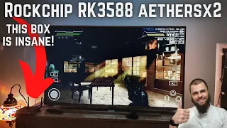 Playing Black PS2 Game full speed on Android TV Box with 4K TV I AetherSX2 Rockchip RK3588 Gaming