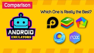 Best ANDROID EMULATOR for PC 2024 🤖🏆 (TOP 5)