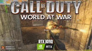 Call of Duty World at War RTX 3090 4K | Dome