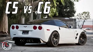 C5 vs. C6 Corvette review/analysis - which is better?