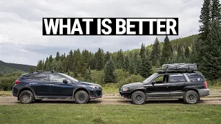 Off Road Subaru Crosstrek VS Forester!