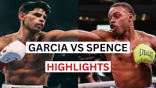 Ryan Garcia vs Errol Spence Jr Highlights & Knockouts