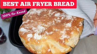 Simple No - Knead AIR FRYER HONEY BUTTER BREAD RECIPES. I PROMISE 100% NO DOUGH TOUCHING