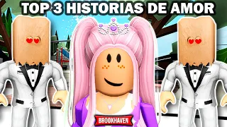 TOP 3 HISTORIAS DE AMOR EN SAN VALENTIN de BROOKHAVEN RP-HISTORIAS DE ROBLOX