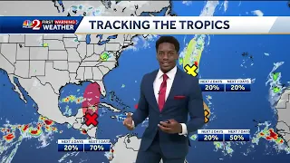 Tracking the Tropics - Tropical disturbance in Gulf may impact Florida