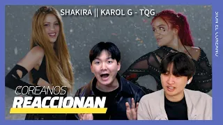 Coreanos Reaccionan a "SHAKIRA, KAROL G - TQG"