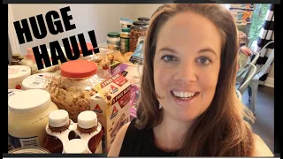 Once-A-Month Mega Grocery Haul - LARGE FAMILY - Low Carb, Keto, Trim Healthy Mama, Healthy Kids