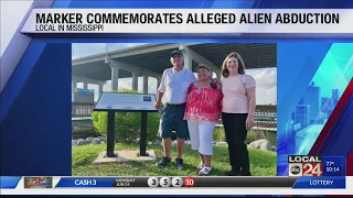 Historical marker commemorates reported alien abduction in Mississippi