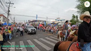 La Cabalgata de San José de David versión 2024