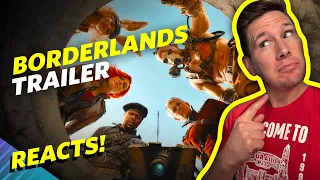 Borderlands Trailer Reaction - Looks Like Guardians Of The Galaxy #reacts