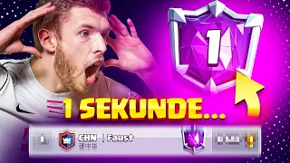 😱⏱Die dramatischste SEKUNDE der CLASH ROYALE GESCHICHTE... | Clash Royale Deutsch