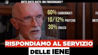 Rispondiamo al servizio delle Iene sulle DIETE