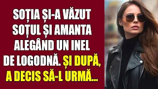 Soția și-a văzut soțul și amanta alegând un inel de logodnă. Și după, a decis să-l urmărească...