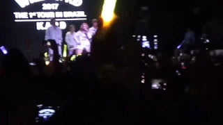 K.A.R.D. cantando "Sim ou Não" em SP 02/07/2017