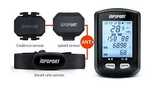 IGPSPORT igs10s sensor usage tutorial.