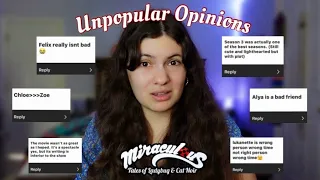 Reacting To UNPOPULAR Opinions about Miraculous Ladybug 👀☕️