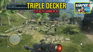 Far Cry 3 Gameplay Walkthrough - Triple Decker - Stealth gameplay - Mission 30 on GTX 560 (1GB)