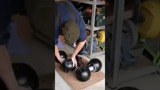 Dumbbell that only one person could lift in 100 years #shorts #viral