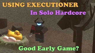 Using EXECUTIONER In SOLO HARDCORE, Actually Amazing?! ||  Tower Defense Simulator