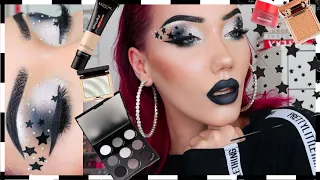 BLACK AND WHITE MONOCHROMATIC MAKEUP TUTORIAL | MAKEMEUPMISSA