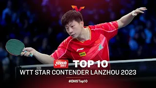 Top 10 Points from WTT Star Contender Lanzhou 2023 | Presented by DHS