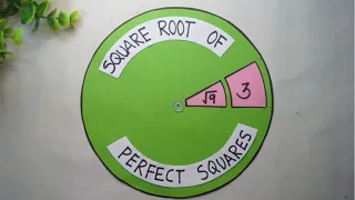 Maths Working Model | Square root of number working model For Students | Maths TLM For Students