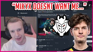 Jankos Reacts To Mikyx and Hans Sama Joining G2 | Jankos Clips