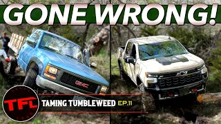 2 Trucks, 3 Recoveries! Chevy Silverado ZR2 Takes On Our Off-Road Course! | Taming Tumbleweed Ep.11