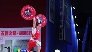 2013 World Weightlifting Championships Women's 53 kg Clean and Jerk