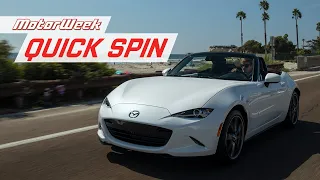 2022 Mazda MX-5 Miata | MotorWeek Quick Spin