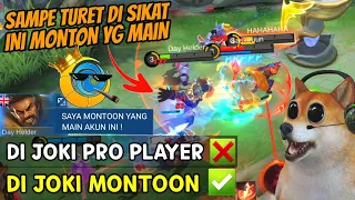 DI JOKIIN PRO PLAYER ❌ DI JOKIIN MONTOON ✅ ! GILA MONTON MAIN NYA GG PARAH DI BANTAI GAK MATI