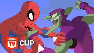 The Spectacular Spider-Man (2008) - Green Goblin's House of Horror Scene (S1E9)