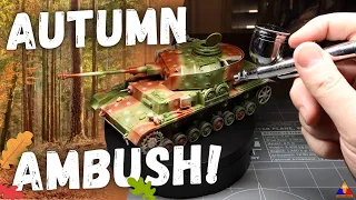 How to Paint WWII German Tank Camouflage | Scale Model Panzer Camo Painting Tutorial