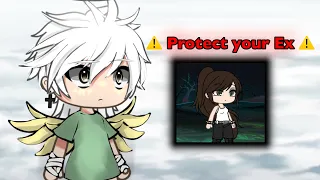 ♥️ Protect your Ex 💢❤️ || Gacha Meme || With twist || Inspired || English ||