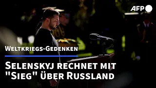 Selenskyj anlässlich des 8. Mai zuversichtlich zu "Sieg" über Russland | AFP