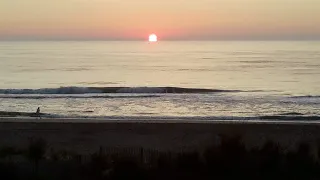 Ocean City,M.D.  Sunrise and relaxing wave sounds