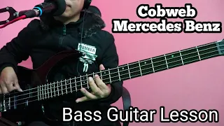 Cobweb - Mercedes Benz Bass Guitar Lesson (New Way) | Nepali Bass Guitar Lesson
