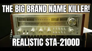 The big brand name killer.  This is a mini monster of a Receiver. Realistic STA-2100D